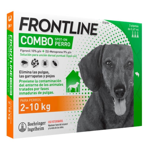 Frontline Combo Spot On 2-10 kg antiparasitario image number null